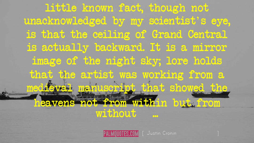 Mirror Image quotes by Justin Cronin