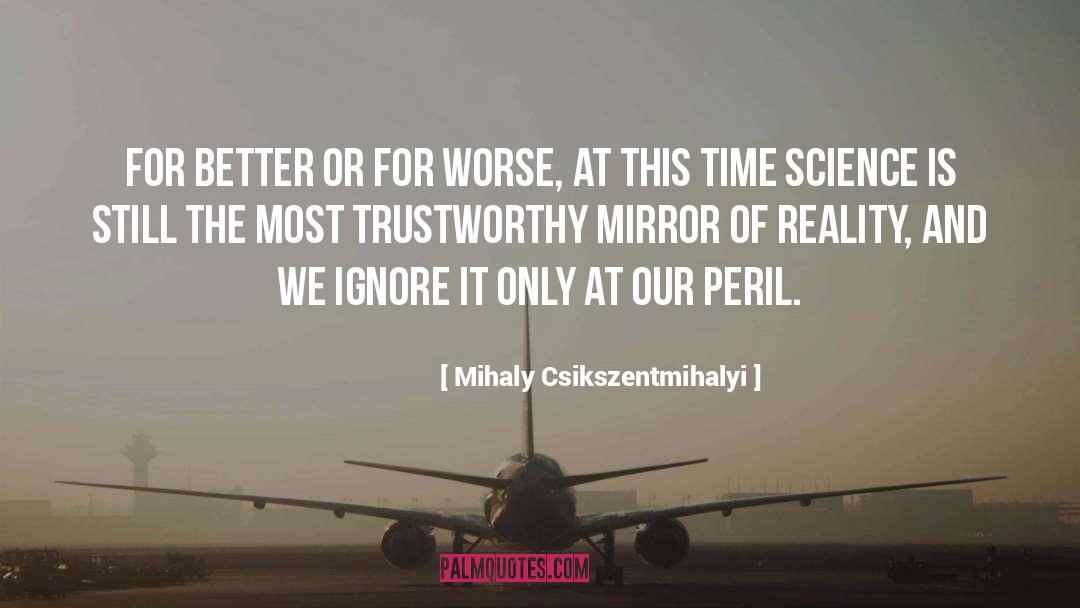 Mirror quotes by Mihaly Csikszentmihalyi