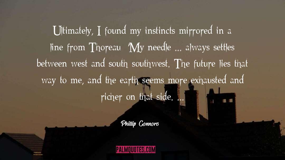 Mirrored quotes by Phillip Connors