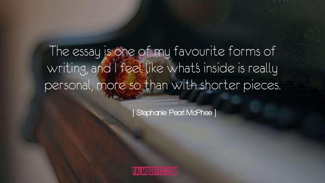 Mirrorings Essay quotes by Stephanie Pearl-McPhee