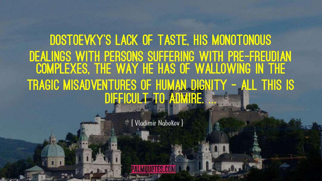 Misadventures quotes by Vladimir Nabokov