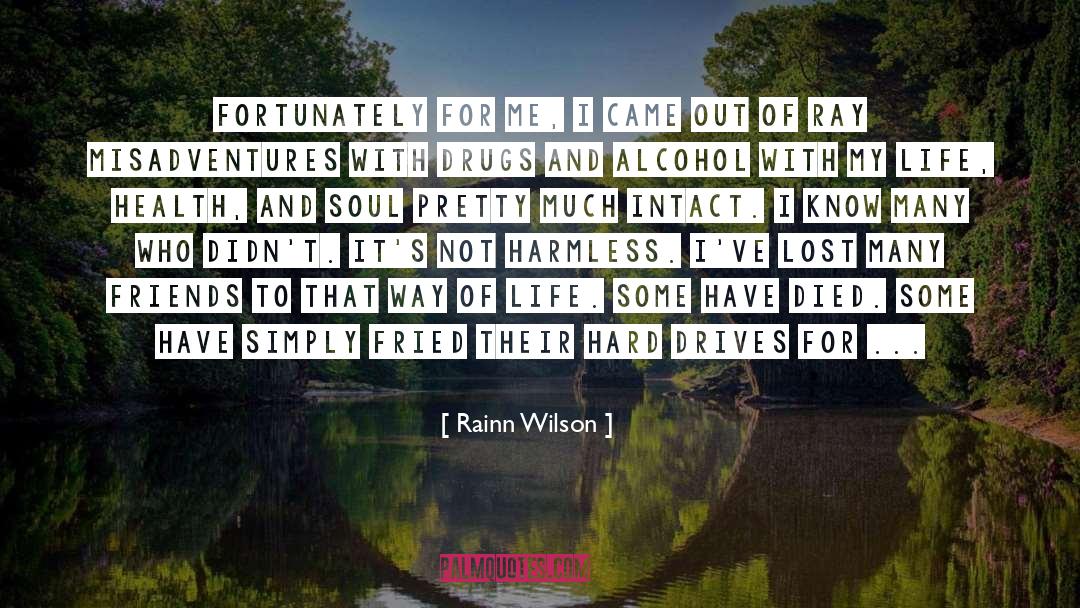 Misadventures quotes by Rainn Wilson
