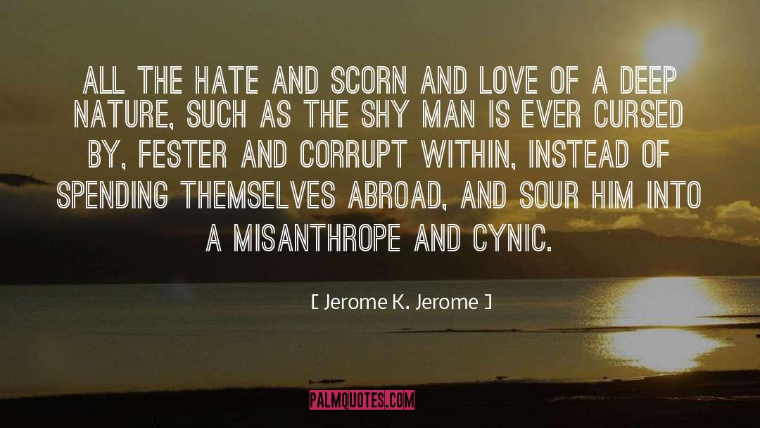 Misanthrope quotes by Jerome K. Jerome