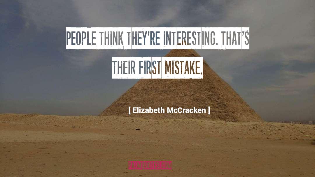 Misanthropy quotes by Elizabeth McCracken