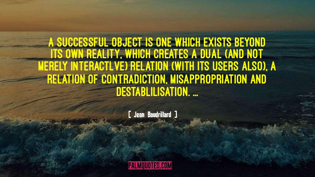 Misappropriation quotes by Jean Baudrillard