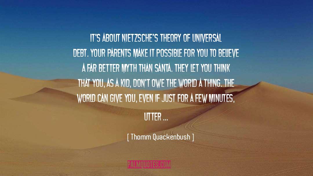 Misattributed Nietzsche quotes by Thomm Quackenbush