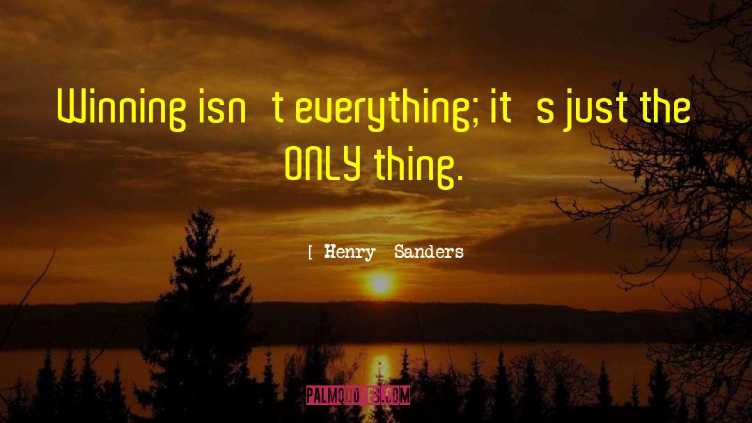 Misattributed quotes by Henry  Sanders