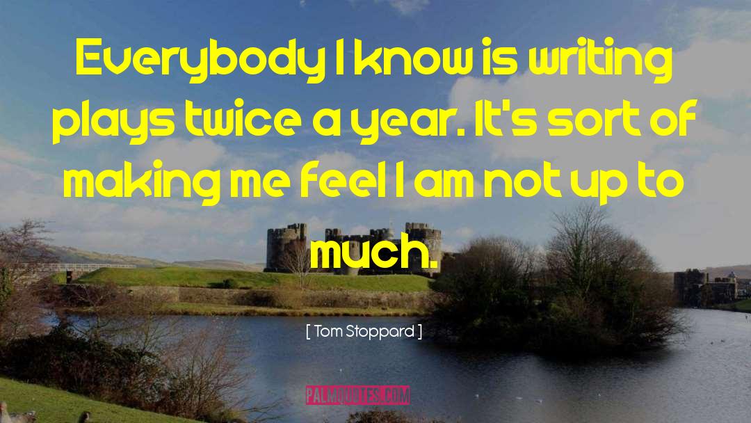 Misattributed To Tom Stoppard quotes by Tom Stoppard