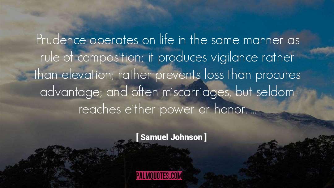 Miscarriage quotes by Samuel Johnson