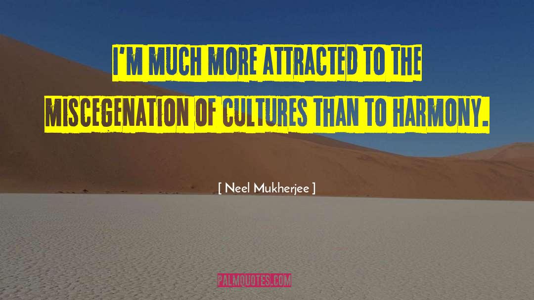 Miscegenation quotes by Neel Mukherjee