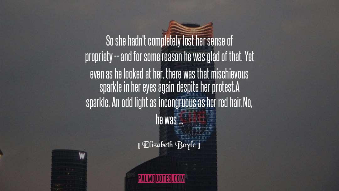 Mischievous Eyes quotes by Elizabeth Boyle