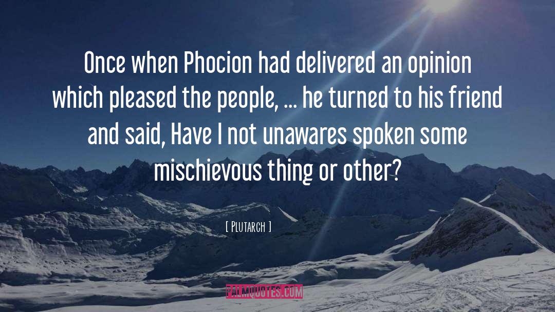 Mischievous quotes by Plutarch