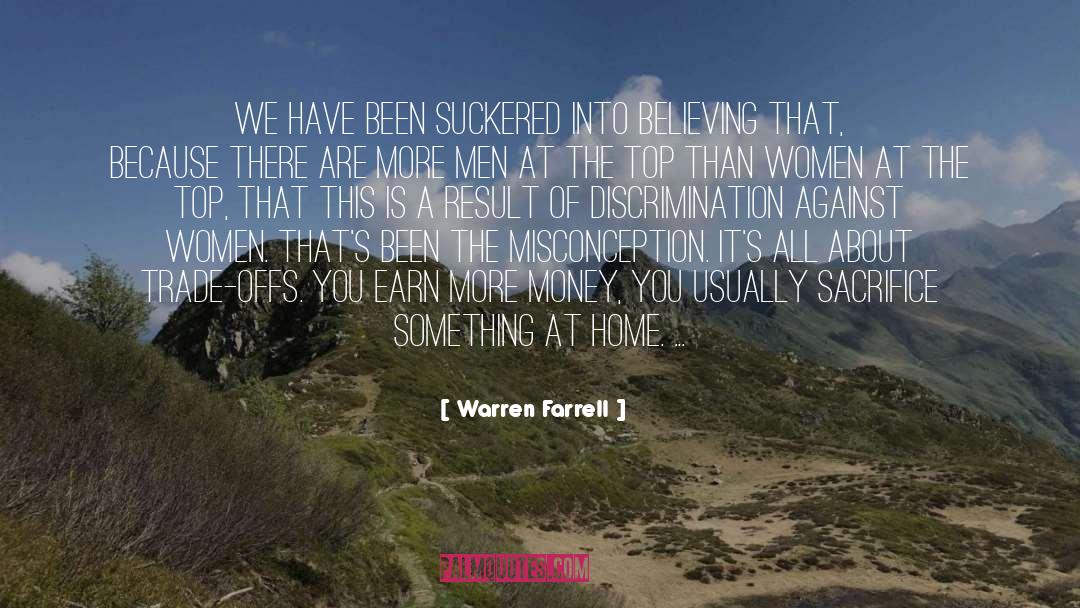Misconception quotes by Warren Farrell