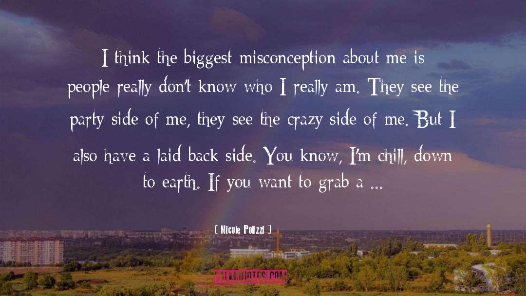 Misconception quotes by Nicole Polizzi
