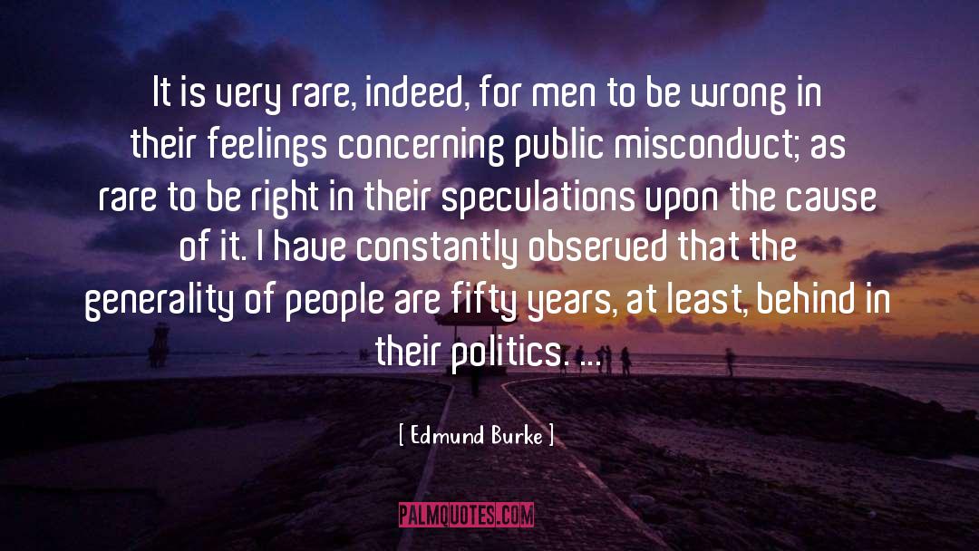 Misconduct quotes by Edmund Burke