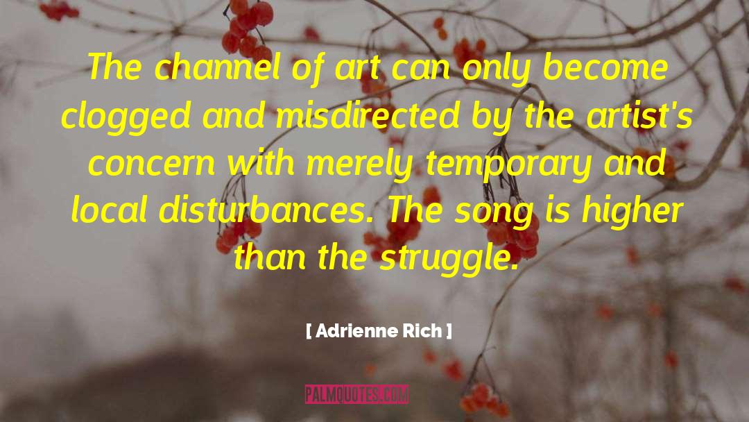 Misdirected quotes by Adrienne Rich