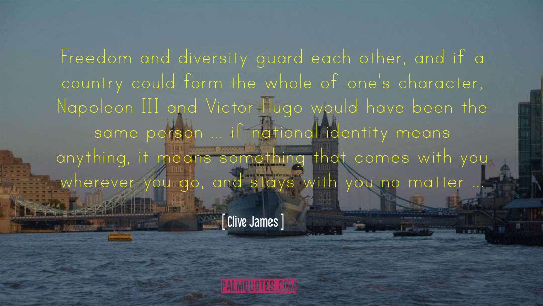 Miserables Hugo quotes by Clive James