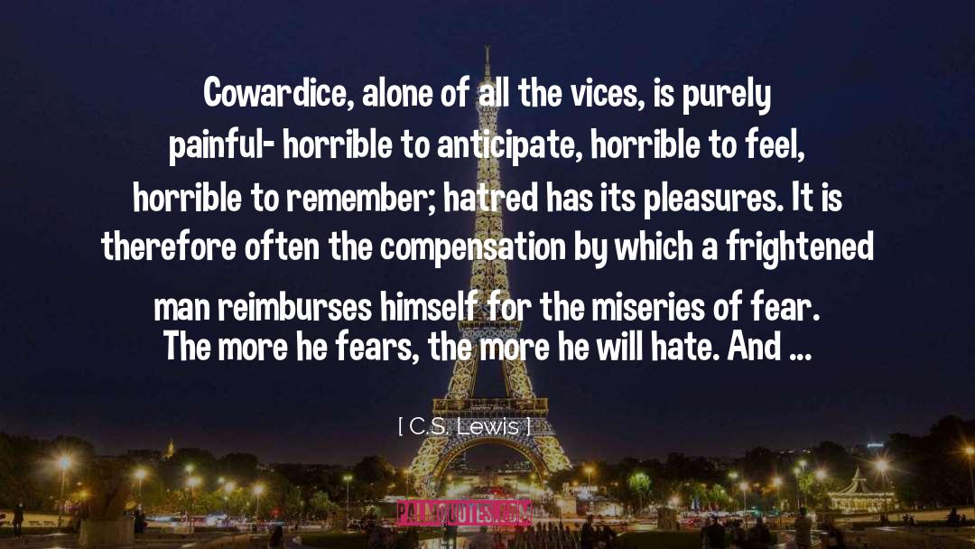 Miseries quotes by C.S. Lewis