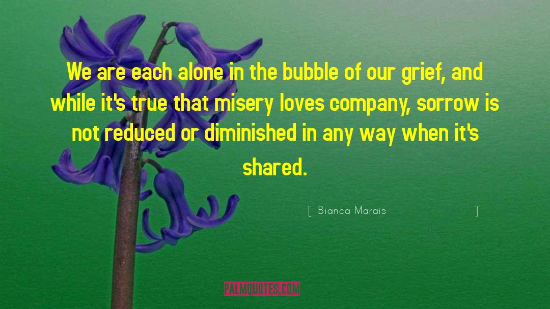 Misery Loves Company quotes by Bianca Marais