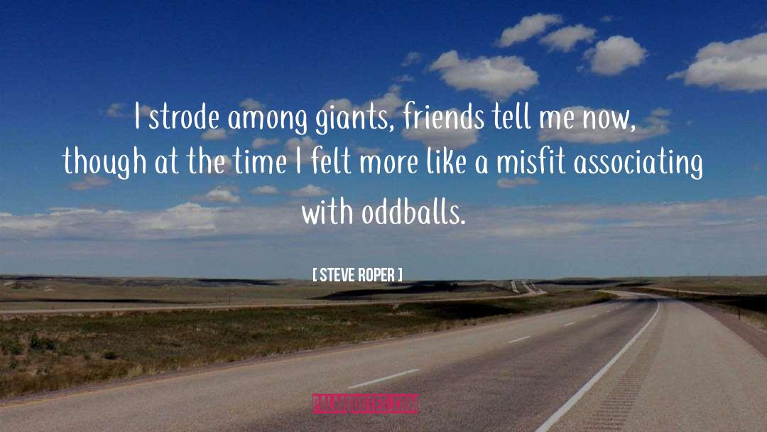 Misfit quotes by Steve Roper