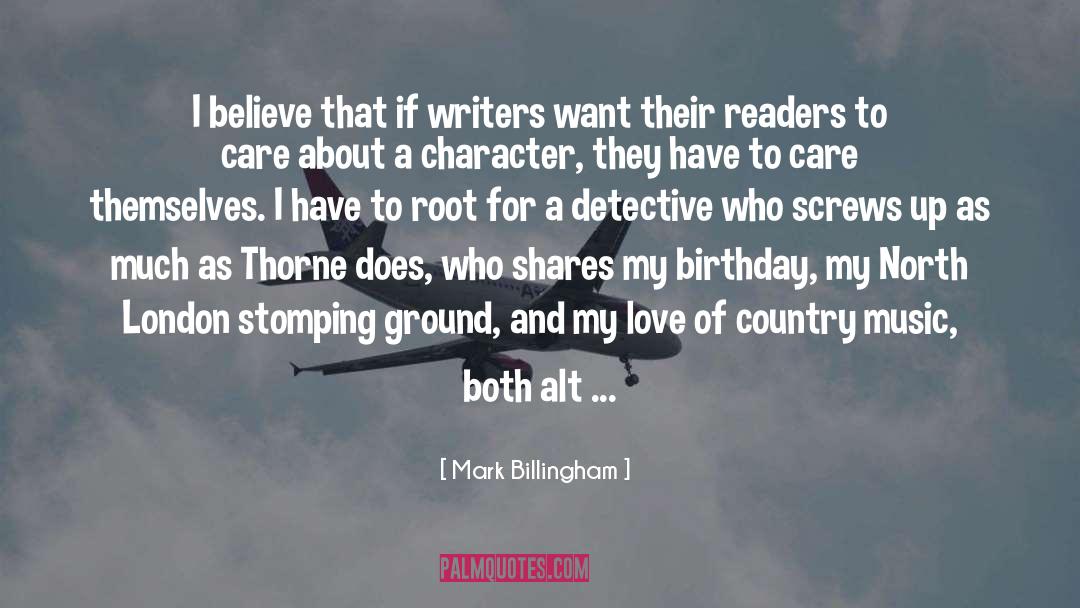 Misfits Of Love quotes by Mark Billingham