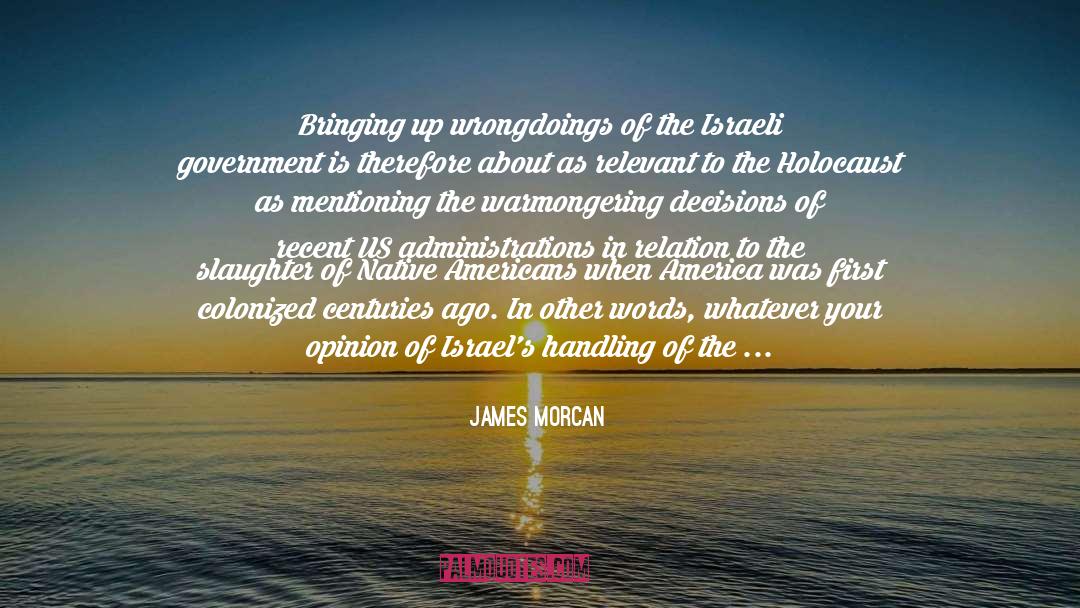 Misgivings quotes by James Morcan