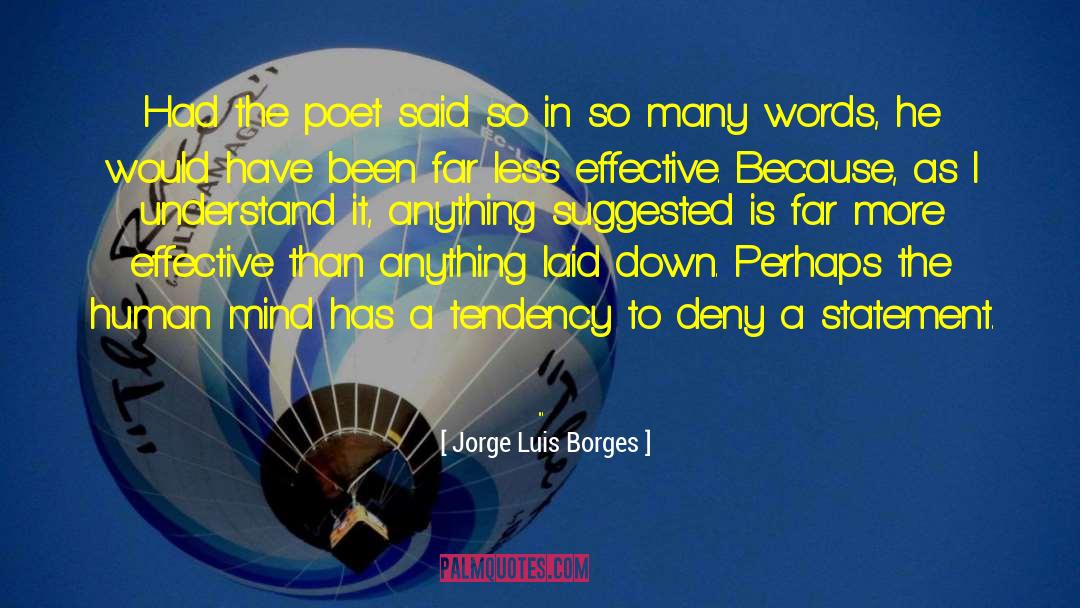 Mishearing Words quotes by Jorge Luis Borges