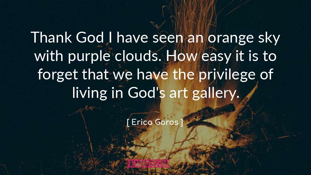 Mishkin Gallery quotes by Erica Goros