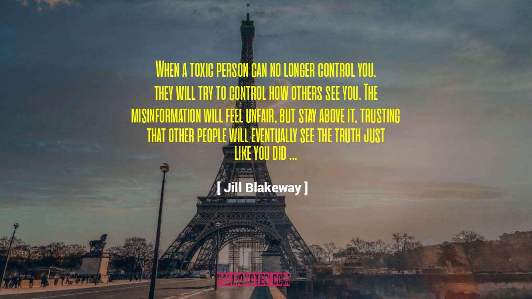 Misinformation quotes by Jill Blakeway