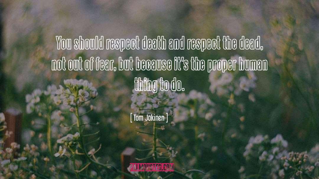 Misino Death quotes by Tom Jokinen