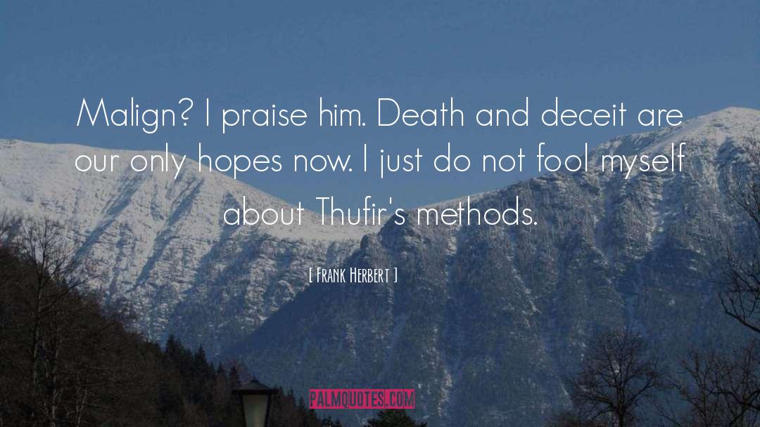 Misino Death quotes by Frank Herbert