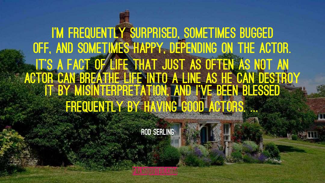Misinterpretation quotes by Rod Serling