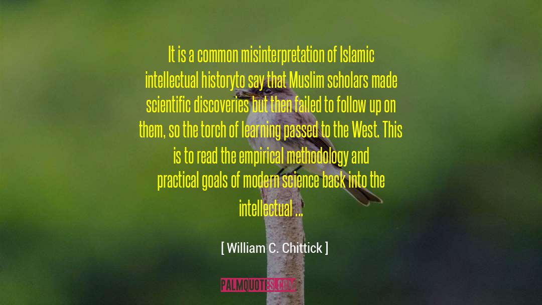 Misinterpretation quotes by William C. Chittick