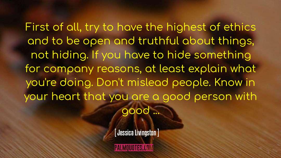 Mislead quotes by Jessica Livingston