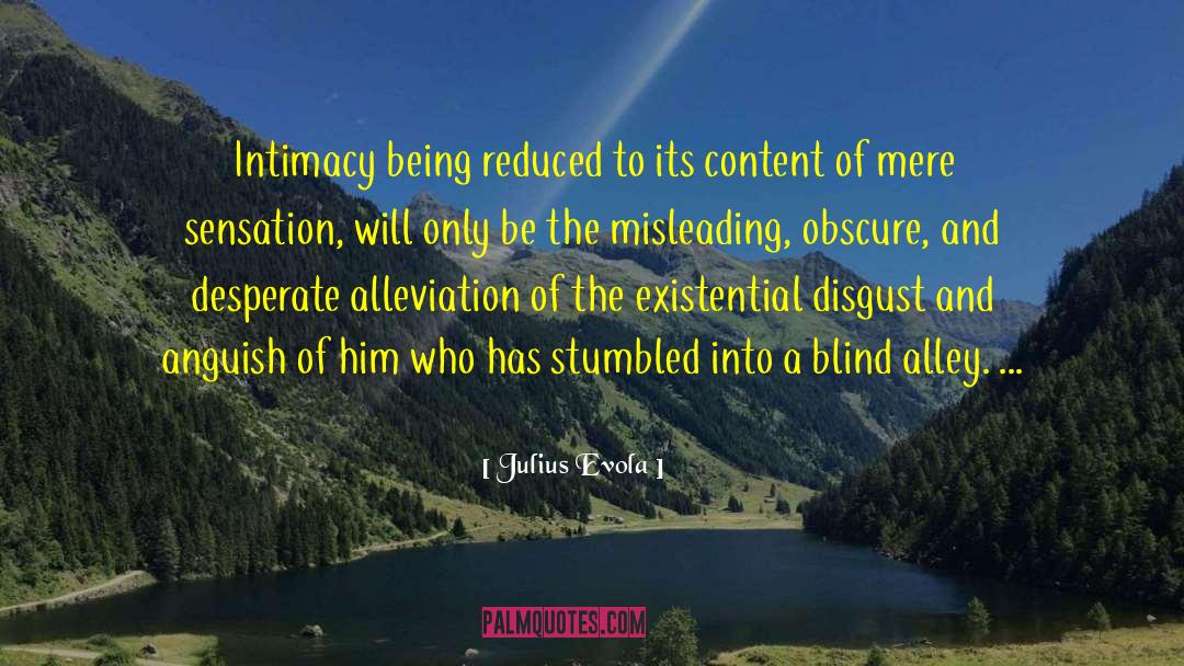 Mislead Us quotes by Julius Evola
