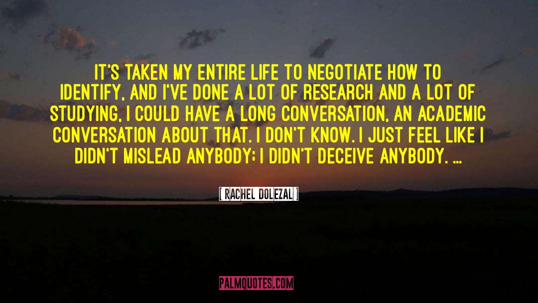 Mislead Us quotes by Rachel Dolezal