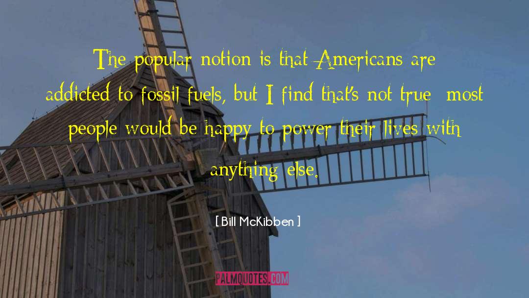 Misleading Notion quotes by Bill McKibben