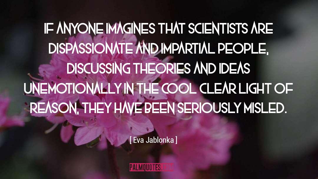 Misled quotes by Eva Jablonka