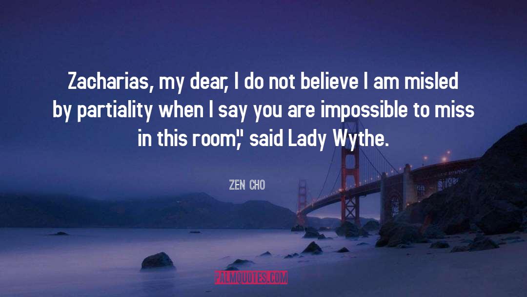 Misled quotes by Zen Cho