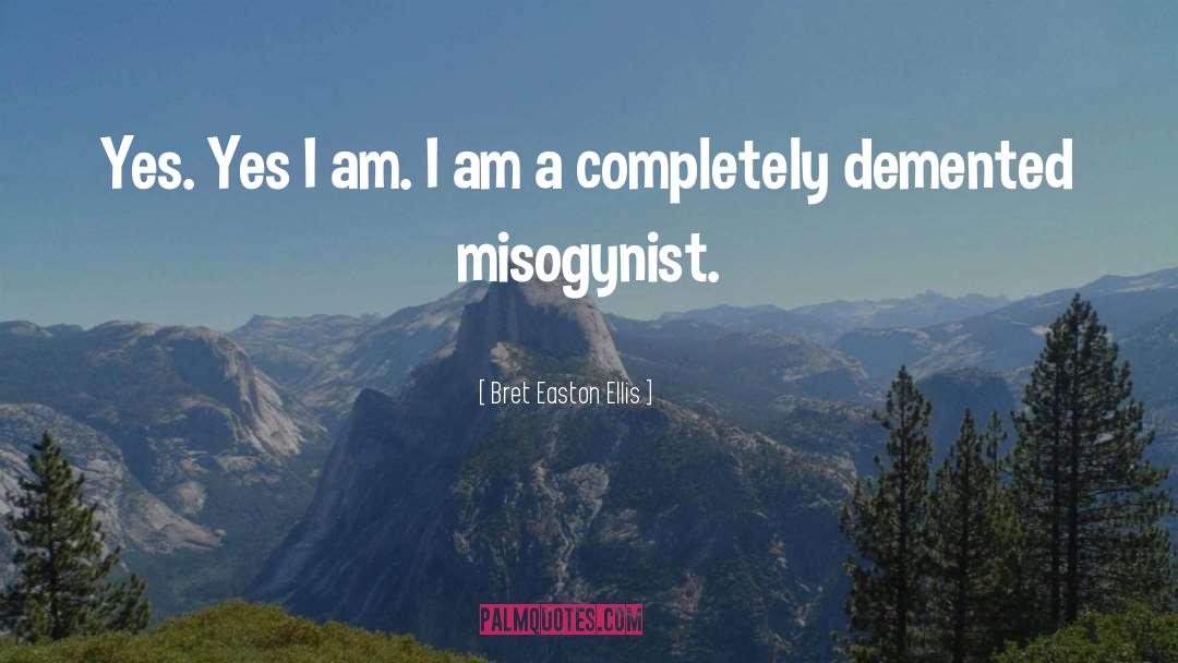 Misogynist quotes by Bret Easton Ellis