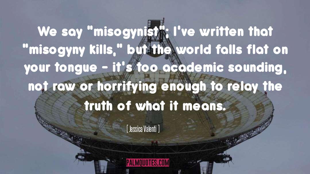 Misogynist quotes by Jessica Valenti