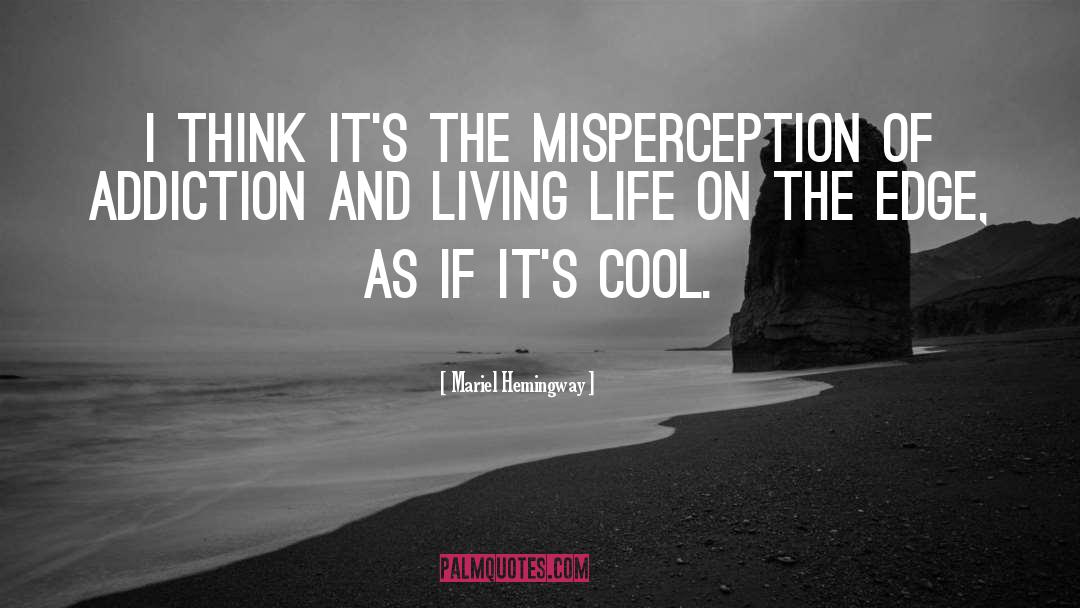 Misperception quotes by Mariel Hemingway