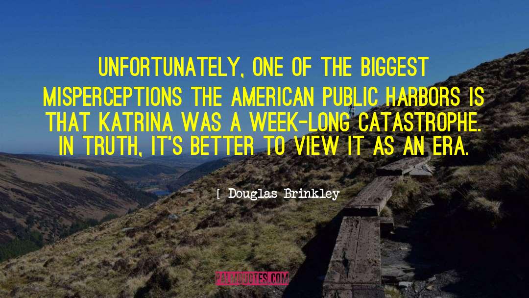 Misperceptions quotes by Douglas Brinkley