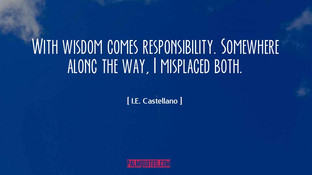 Misplaced quotes by I.E. Castellano