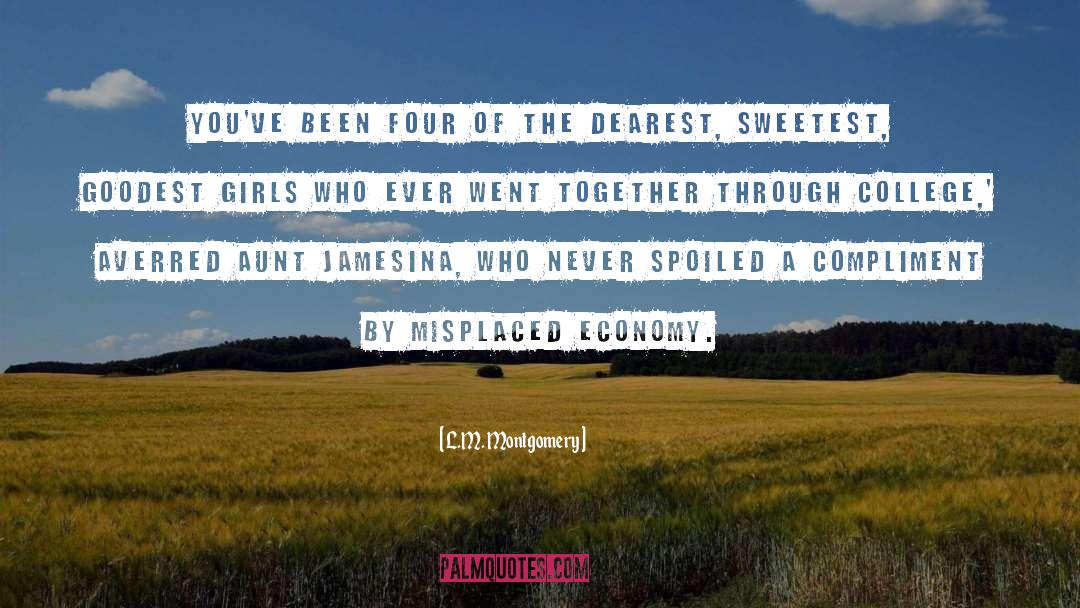 Misplaced quotes by L.M. Montgomery