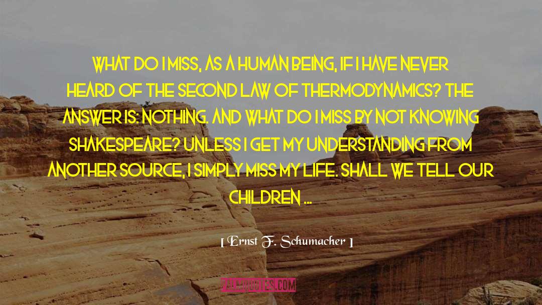 Miss Ko Na Kayo quotes by Ernst F. Schumacher