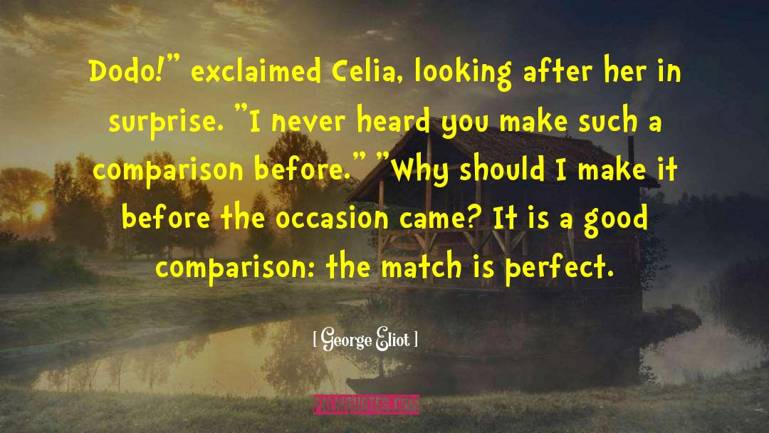 Miss Match quotes by George Eliot