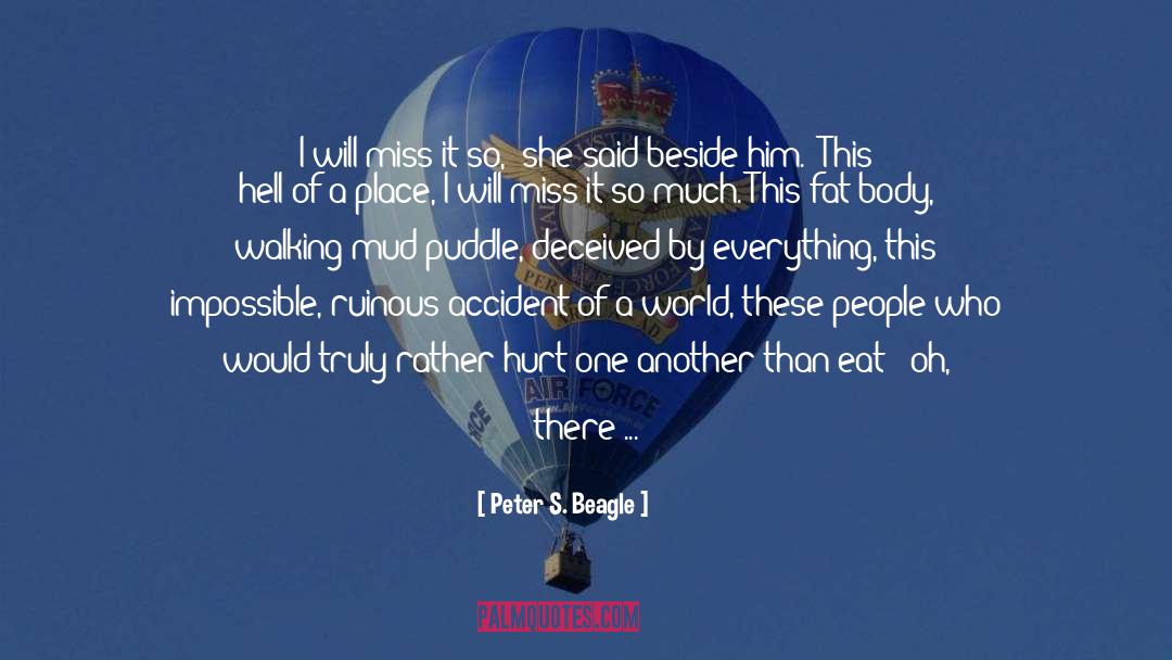 Miss Moore quotes by Peter S. Beagle