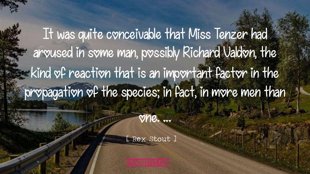 Miss Pickings quotes by Rex Stout