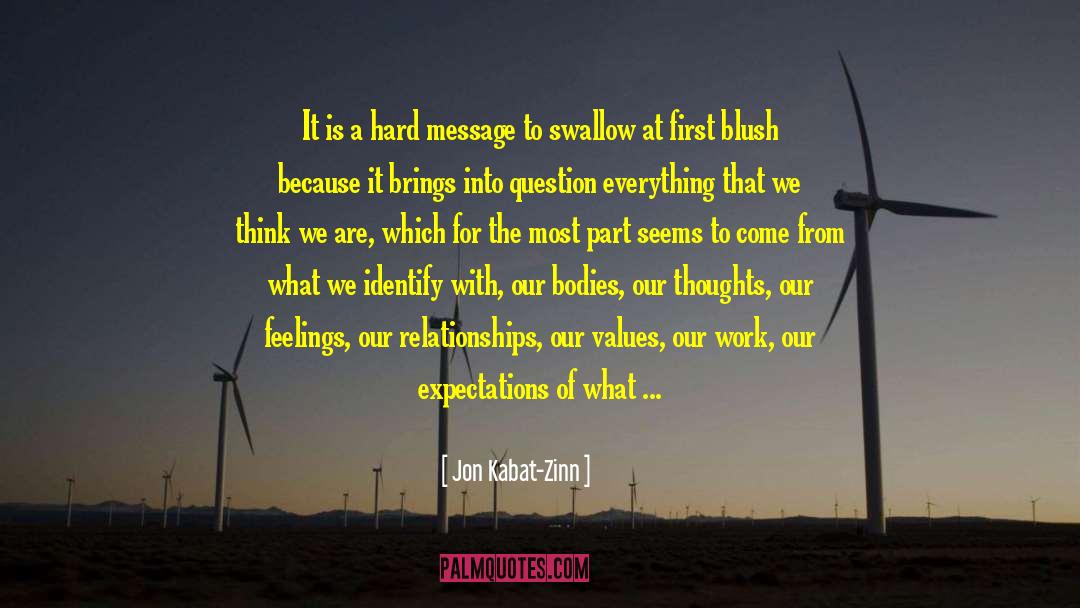 Missed Expectations quotes by Jon Kabat-Zinn